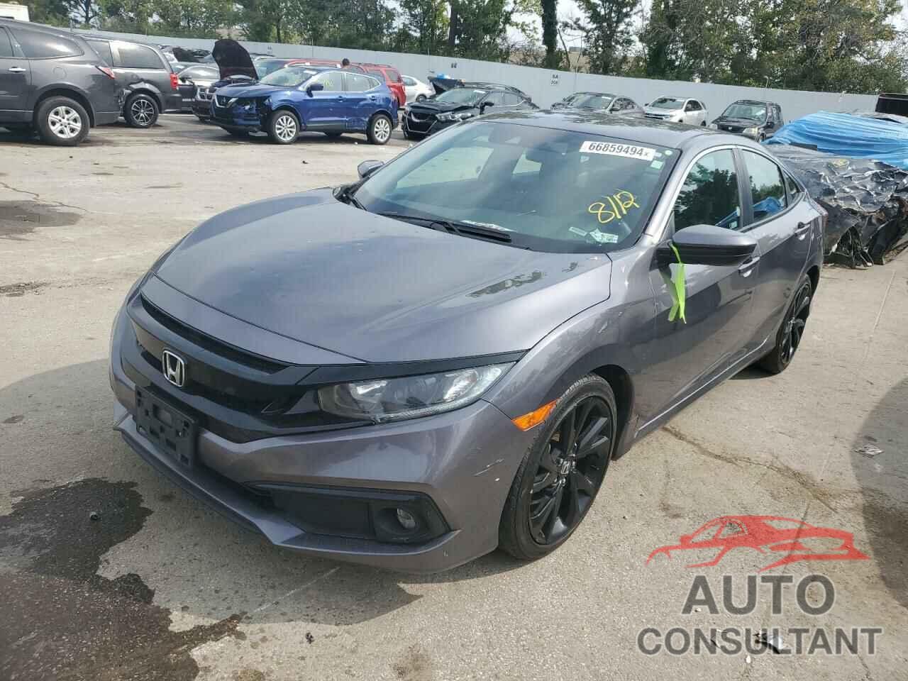 HONDA CIVIC 2021 - 2HGFC2F82MH554864