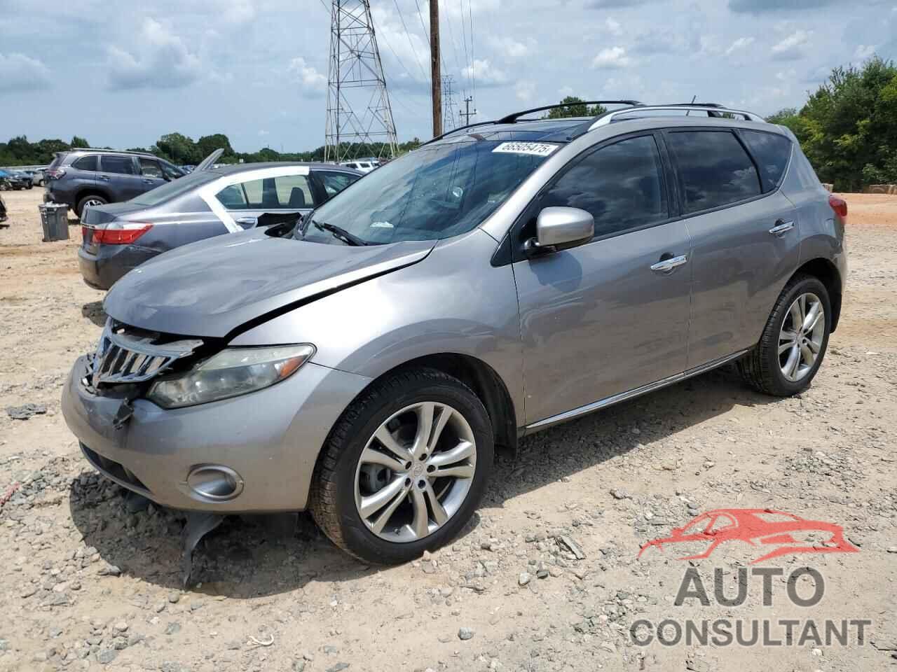 NISSAN MURANO 2010 - JN8AZ1MW4AW111345
