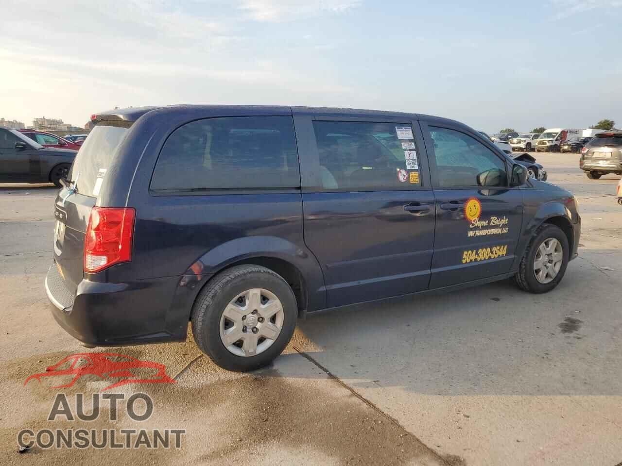 DODGE CARAVAN 2013 - 2C4RDGBG3DR542803