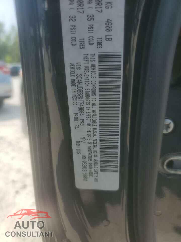 JEEP COMPASS 2019 - 3C4NJDBB2KT748604