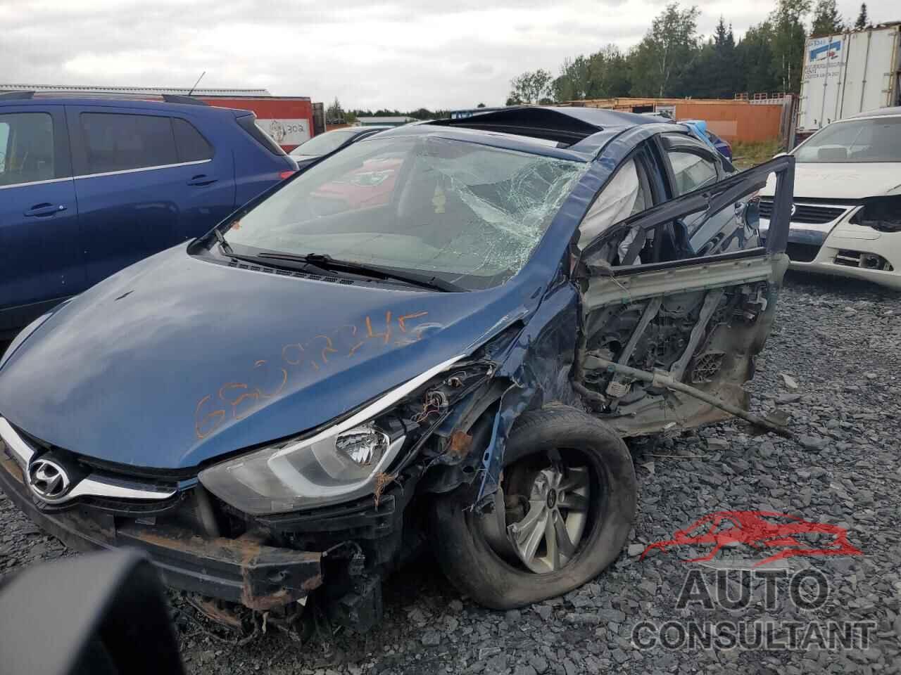 HYUNDAI ELANTRA 2016 - KMHDH4AH1GU534712