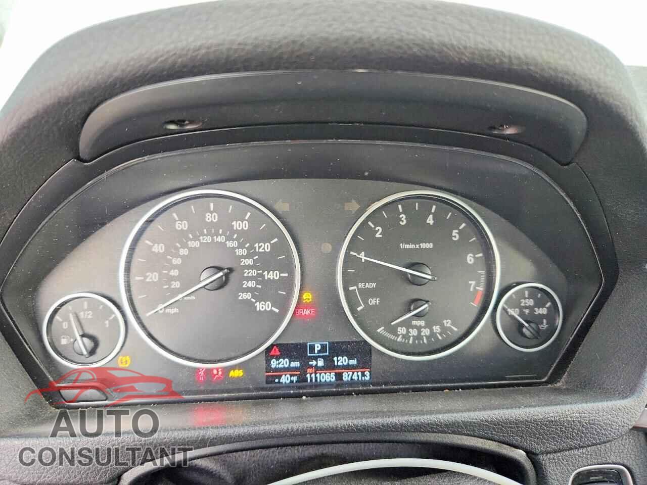 BMW 3 SERIES 2014 - WBA3C3C55EK200037