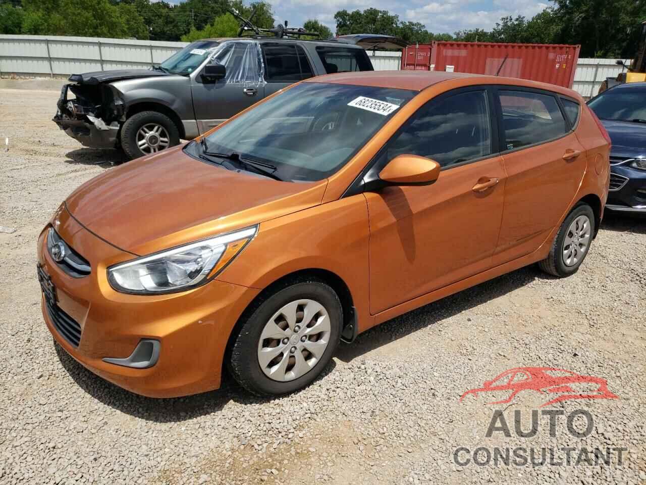 HYUNDAI ACCENT 2016 - KMHCT5AEXGU244314