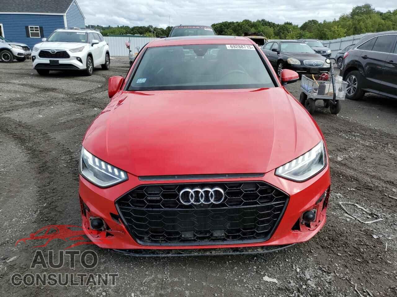 AUDI A4 2021 - WAUEAAF48MA022750