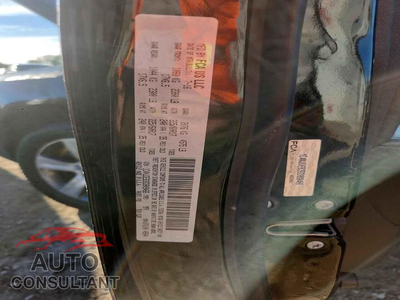 JEEP COMPASS 2016 - 1C4NJDEB3GD809466