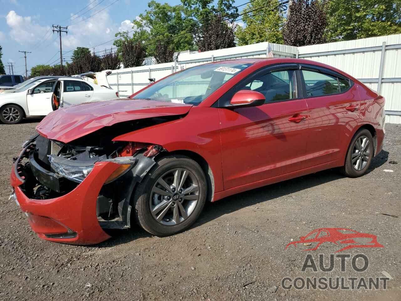 HYUNDAI ELANTRA 2018 - 5NPD84LF9JH346814