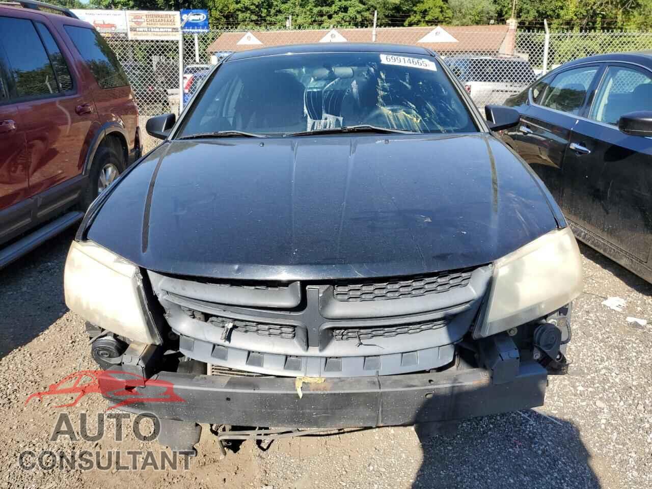 DODGE AVENGER 2012 - 1C3CDZAB8CN216910