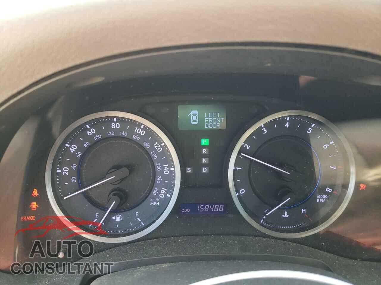 LEXUS IS 2012 - JTHCF5C26C5052793