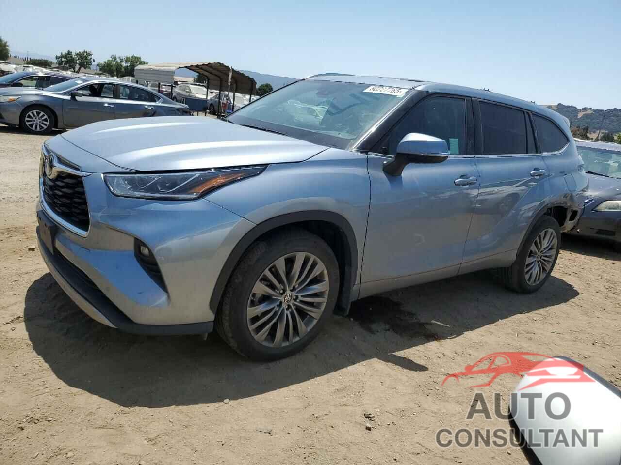 TOYOTA HIGHLANDER 2021 - 5TDFZRBH0MS119371