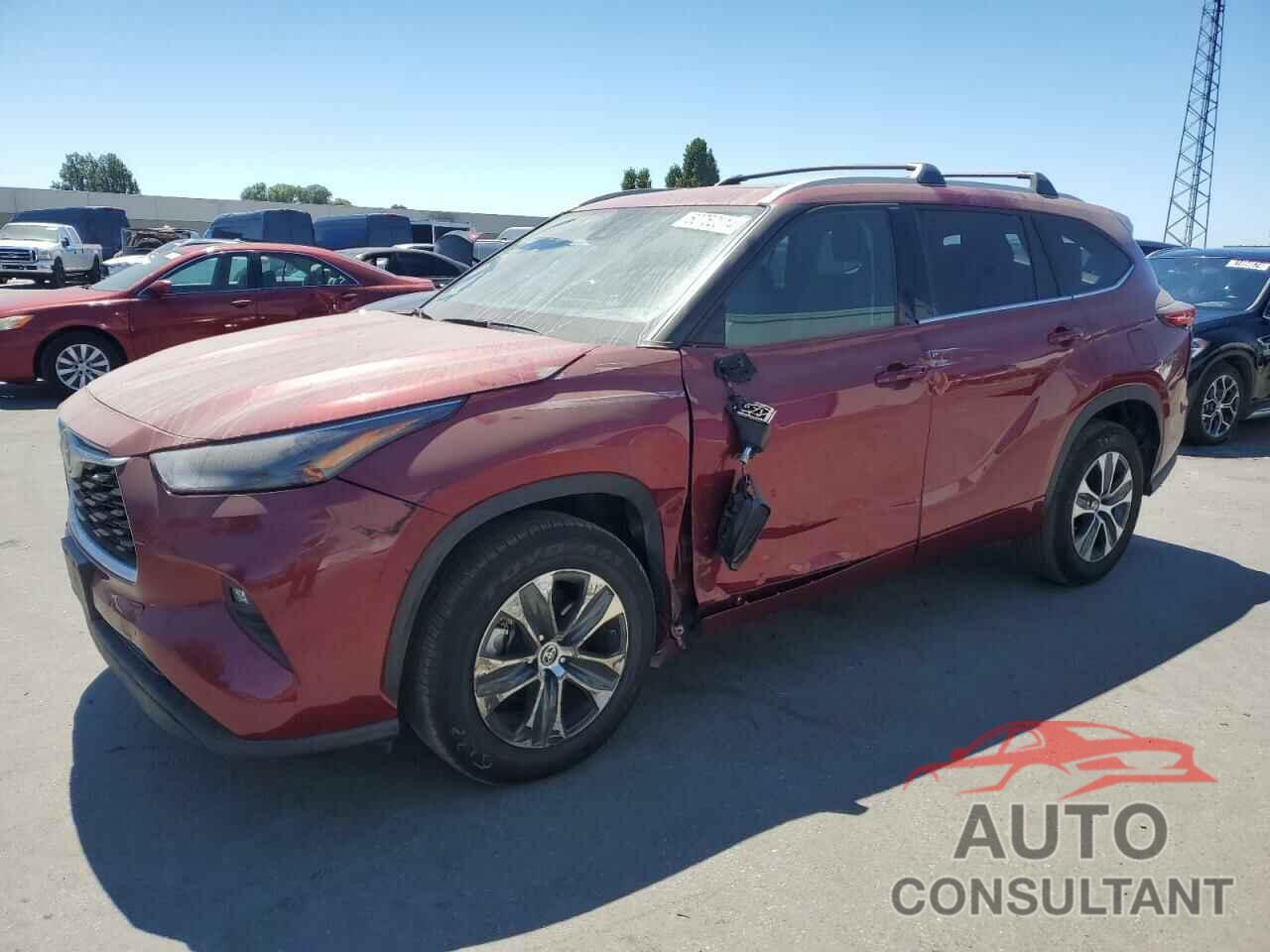 TOYOTA HIGHLANDER 2022 - 5TDHARAH9NS514328