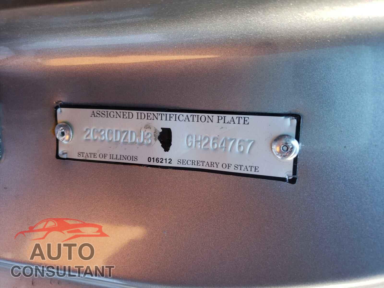DODGE CHALLENGER 2016 - 2C3CDZDJ3GH264767