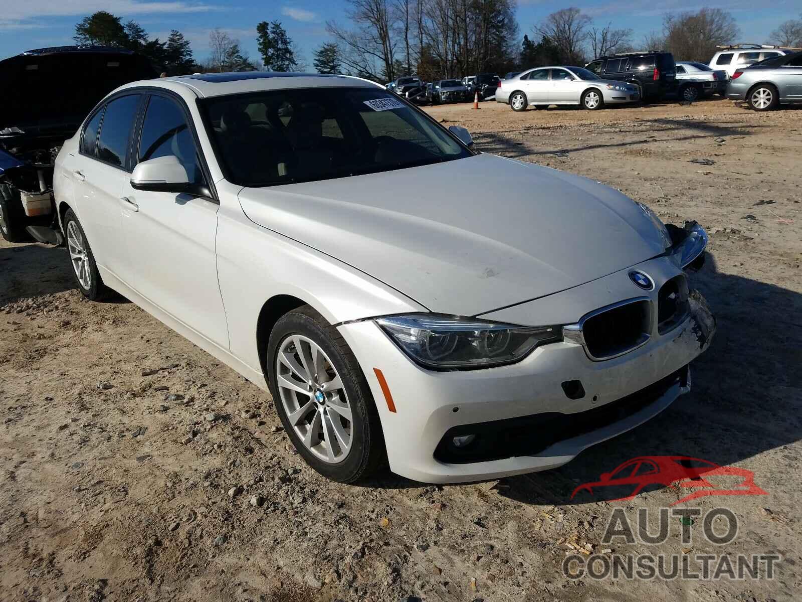 BMW 3 SERIES 2017 - WBA8A9C57HK620045
