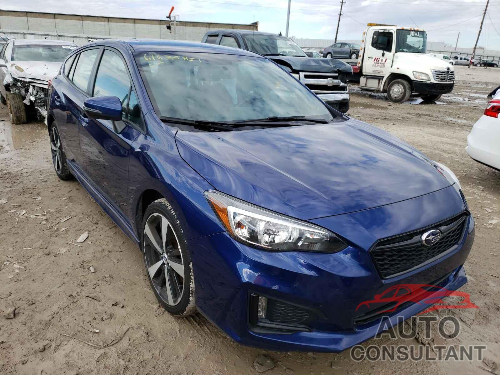 SUBARU IMPREZA 2018 - 4S3GTAM68J3723282