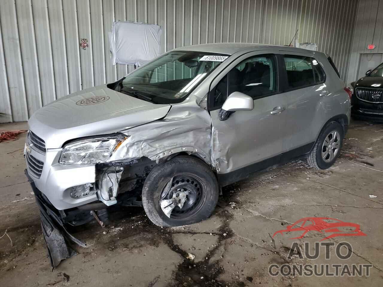 CHEVROLET TRAX 2016 - 3GNCJKSB5GL182304