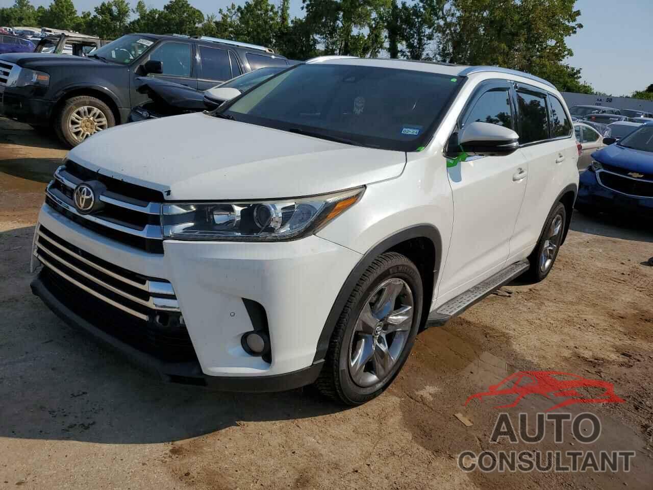 TOYOTA HIGHLANDER 2017 - 5TDYZRFH1HS191656