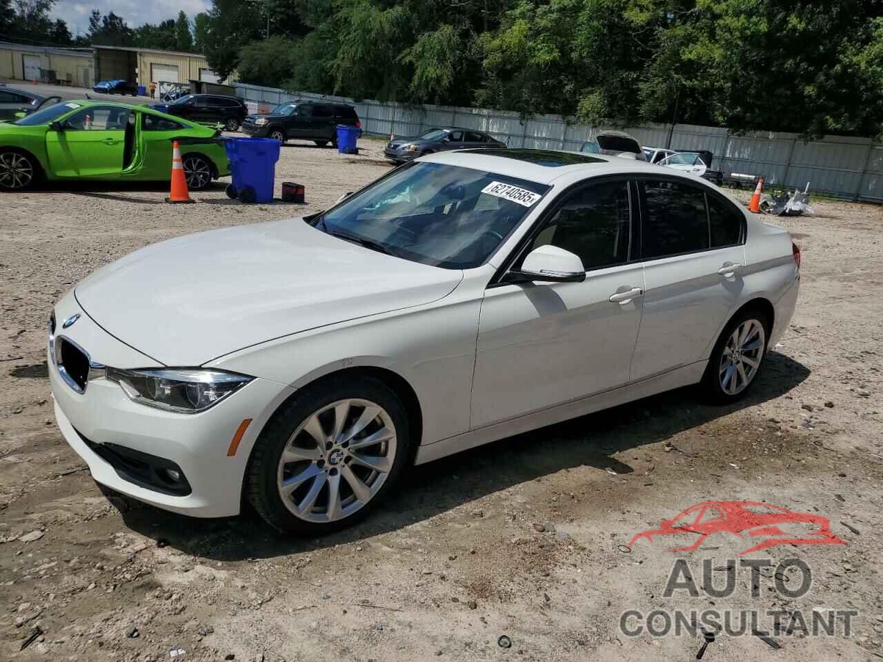 BMW 3 SERIES 2018 - WBA8E5G57JNV02315