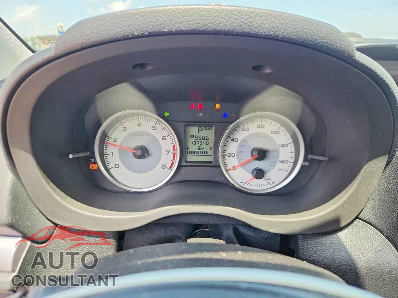 SUBARU IMPREZA 2012 - JF1GPAF63CH208476