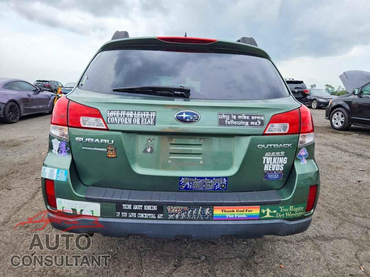 SUBARU OUTBACK 2014 - 4S4BRBKC4E3310025