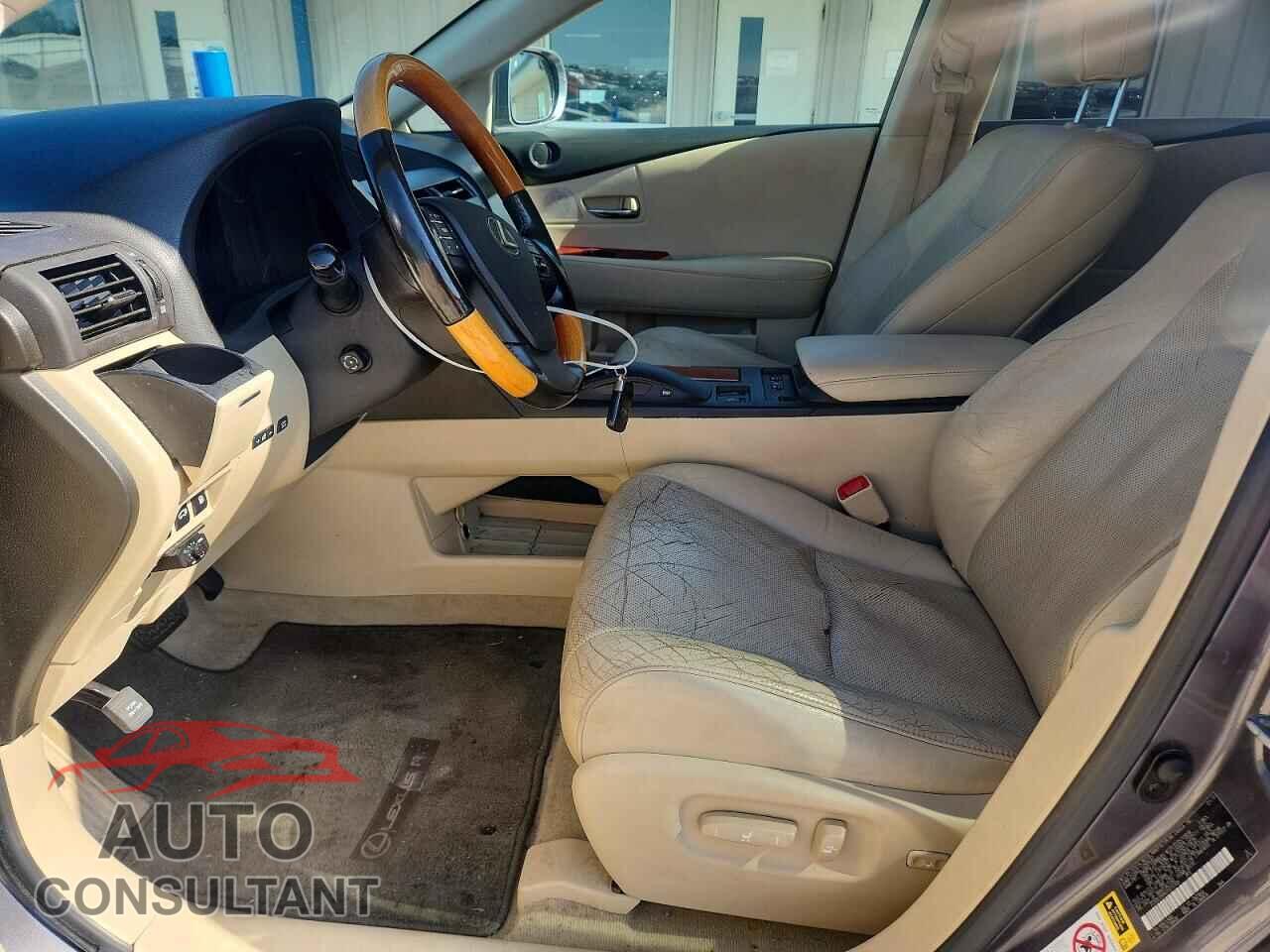 LEXUS RX350 2012 - 2T2ZK1BA4CC075769