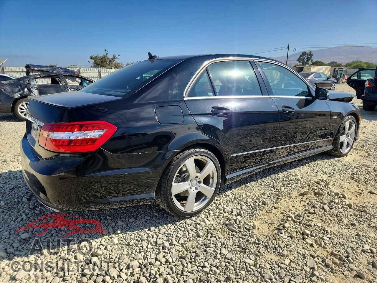 MERCEDES-BENZ E-CLASS 2012 - WDDHF5KB1CA603296