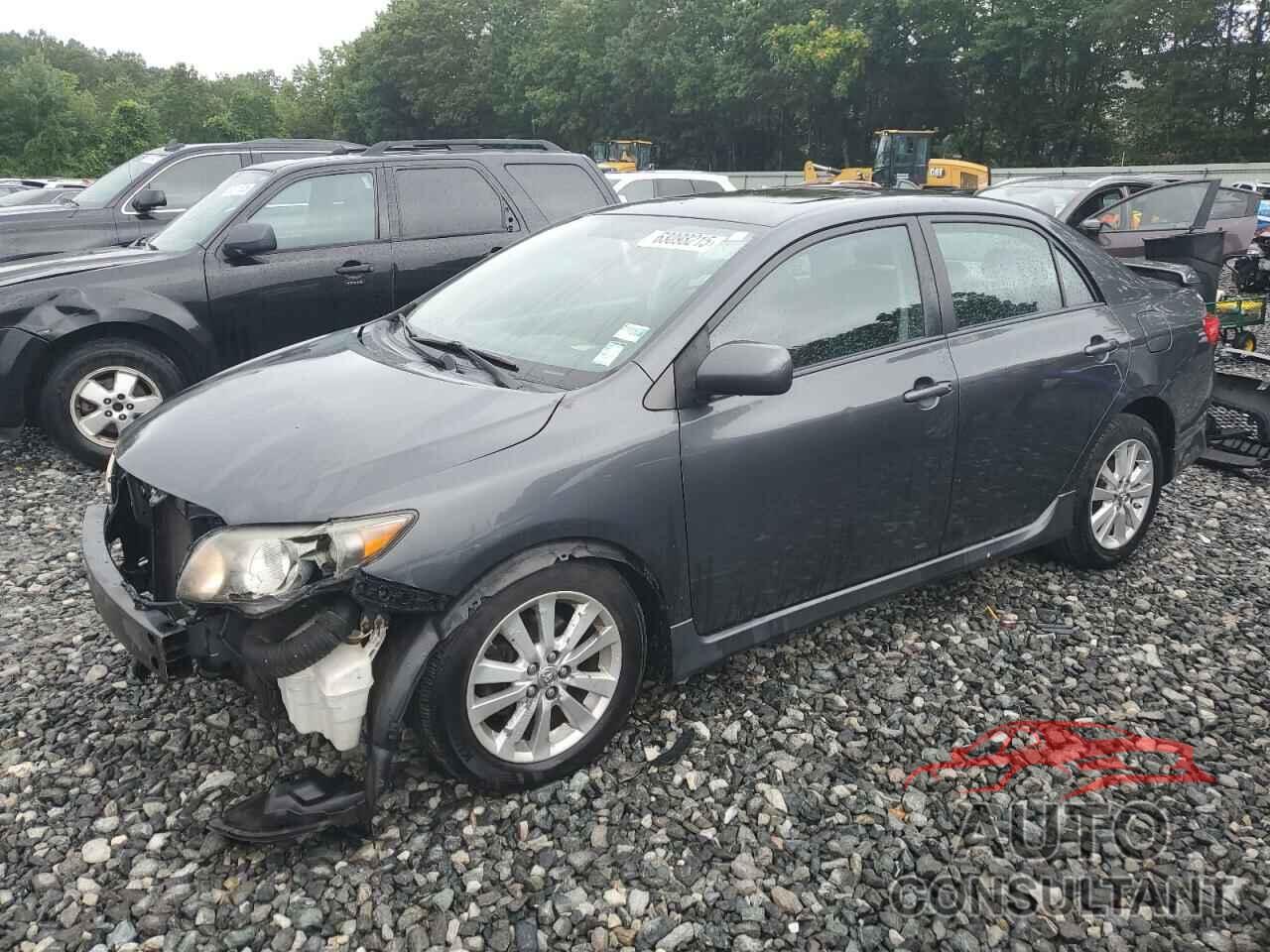 TOYOTA COROLLA 2009 - 2T1BU40E09C121324