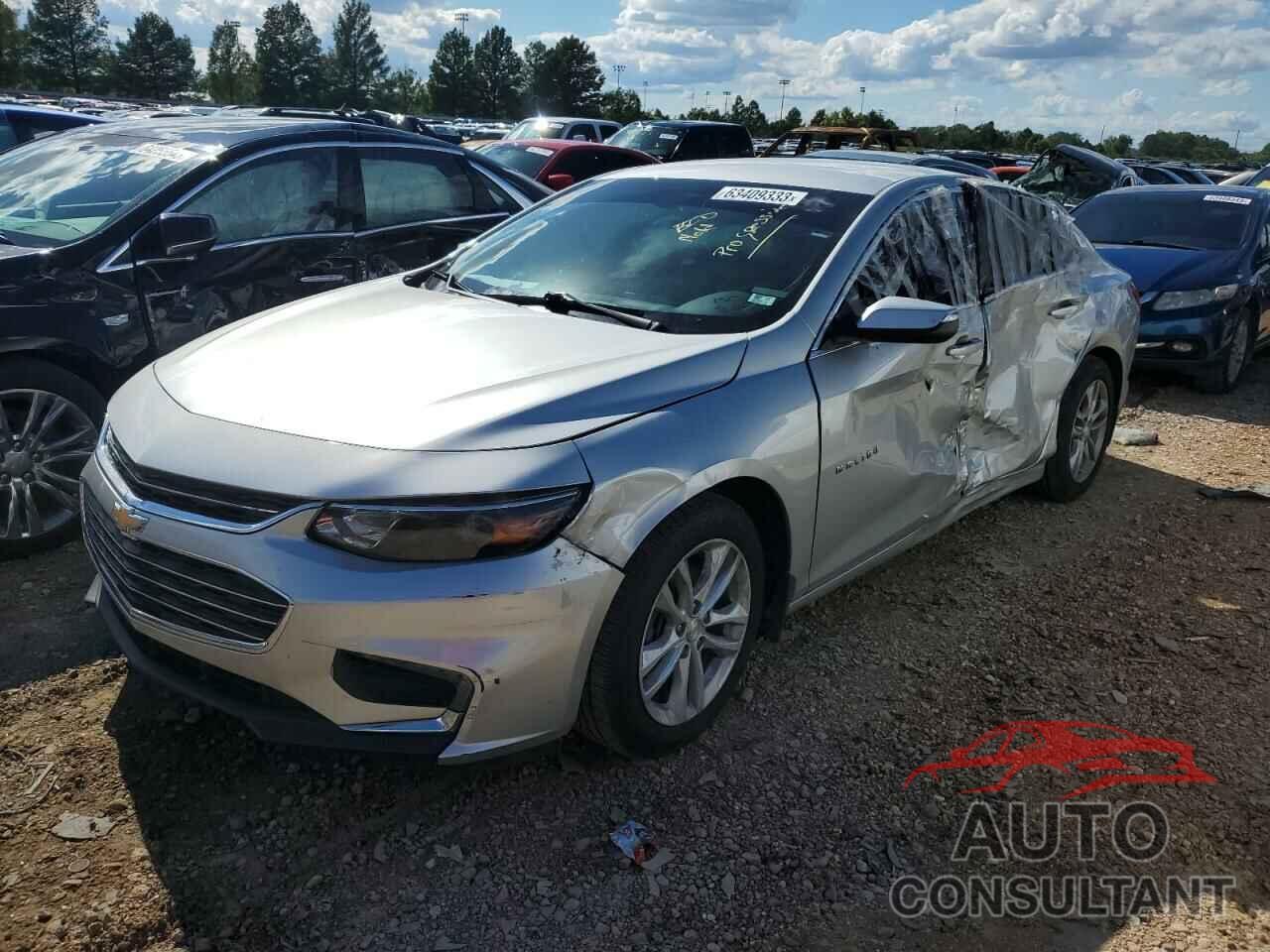 CHEVROLET MALIBU 2017 - 1G1ZE5ST4HF118311