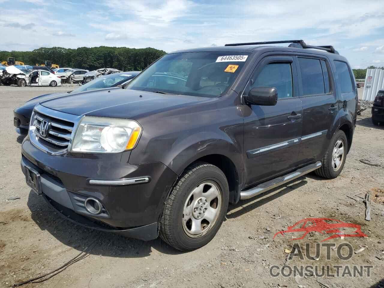 HONDA PILOT 2012 - 5FNYF4H27CB001599