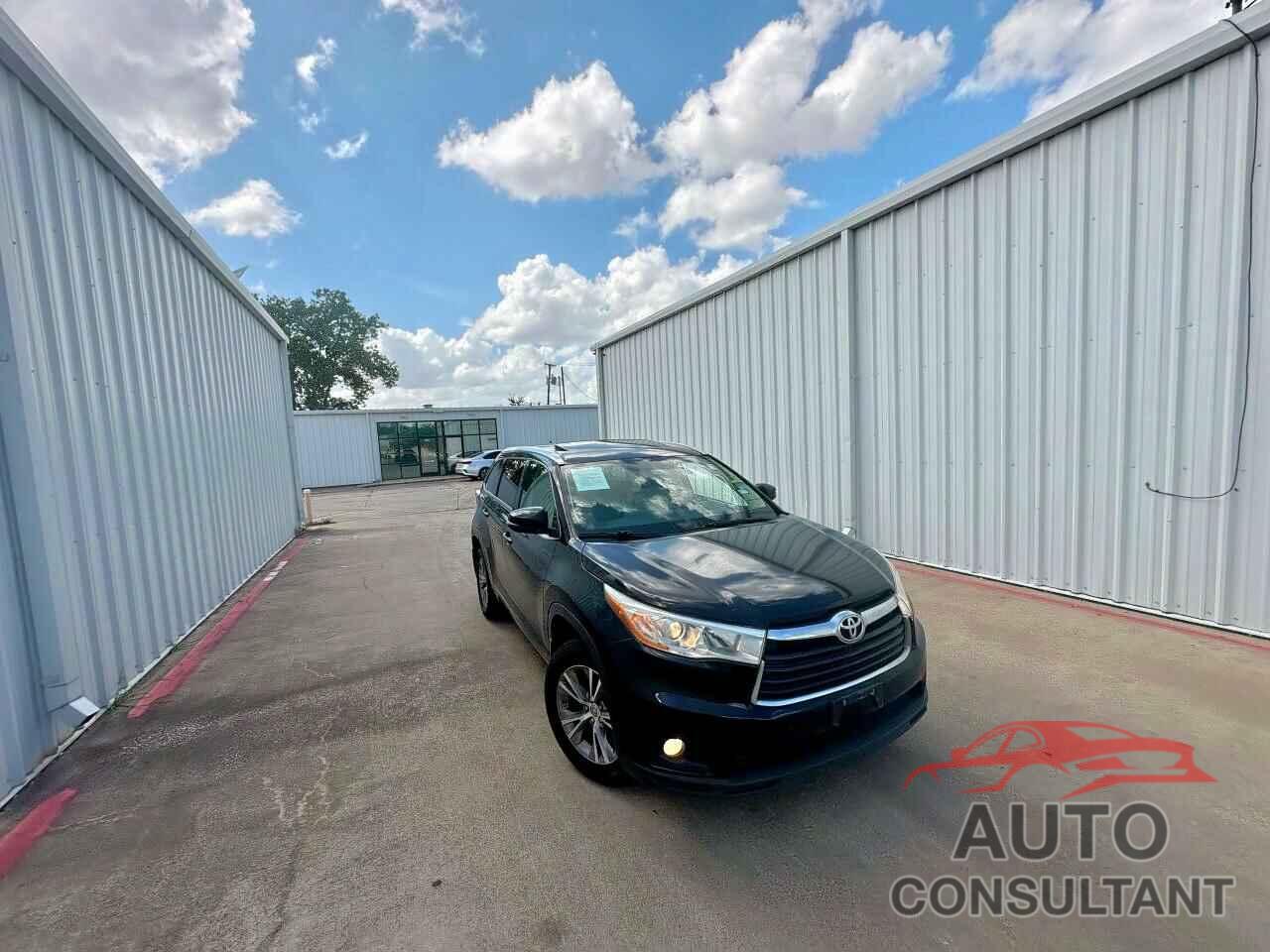 TOYOTA HIGHLANDER 2014 - 5TDKKRFH1ES013106