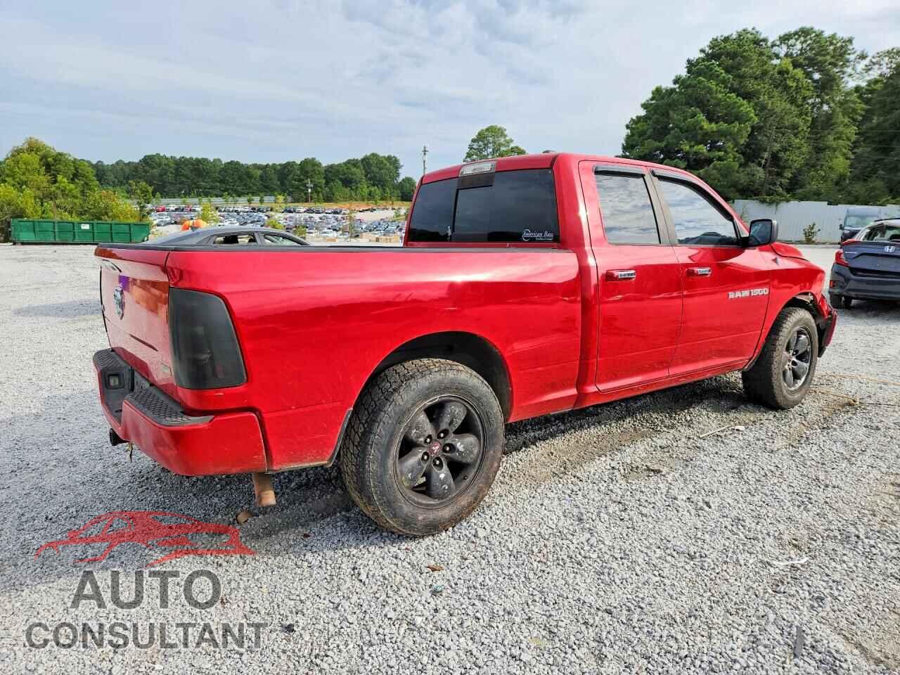 DODGE RAM 1500 2012 - 1C6RD6GP9CS233148