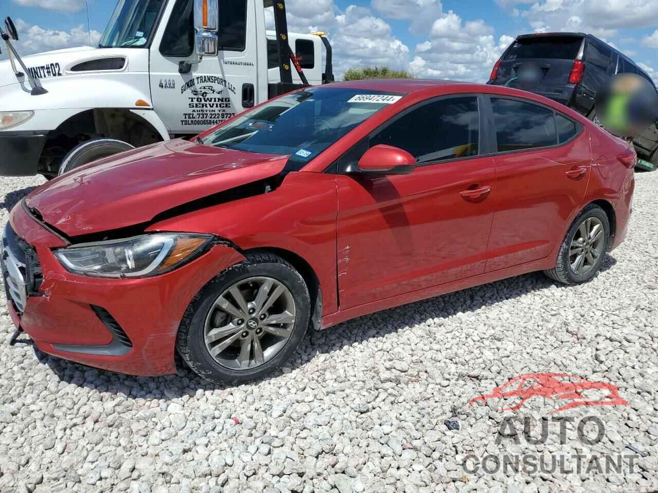 HYUNDAI ELANTRA 2018 - 5NPD84LF0JH299625