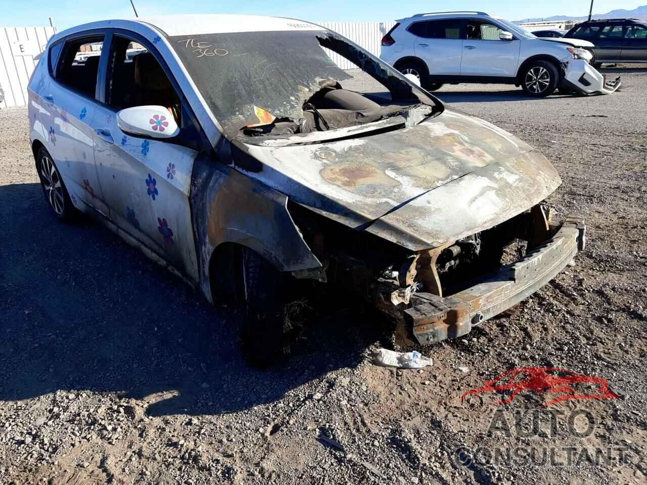 HYUNDAI ACCENT 2016 - KMHCU5AE9GU249081