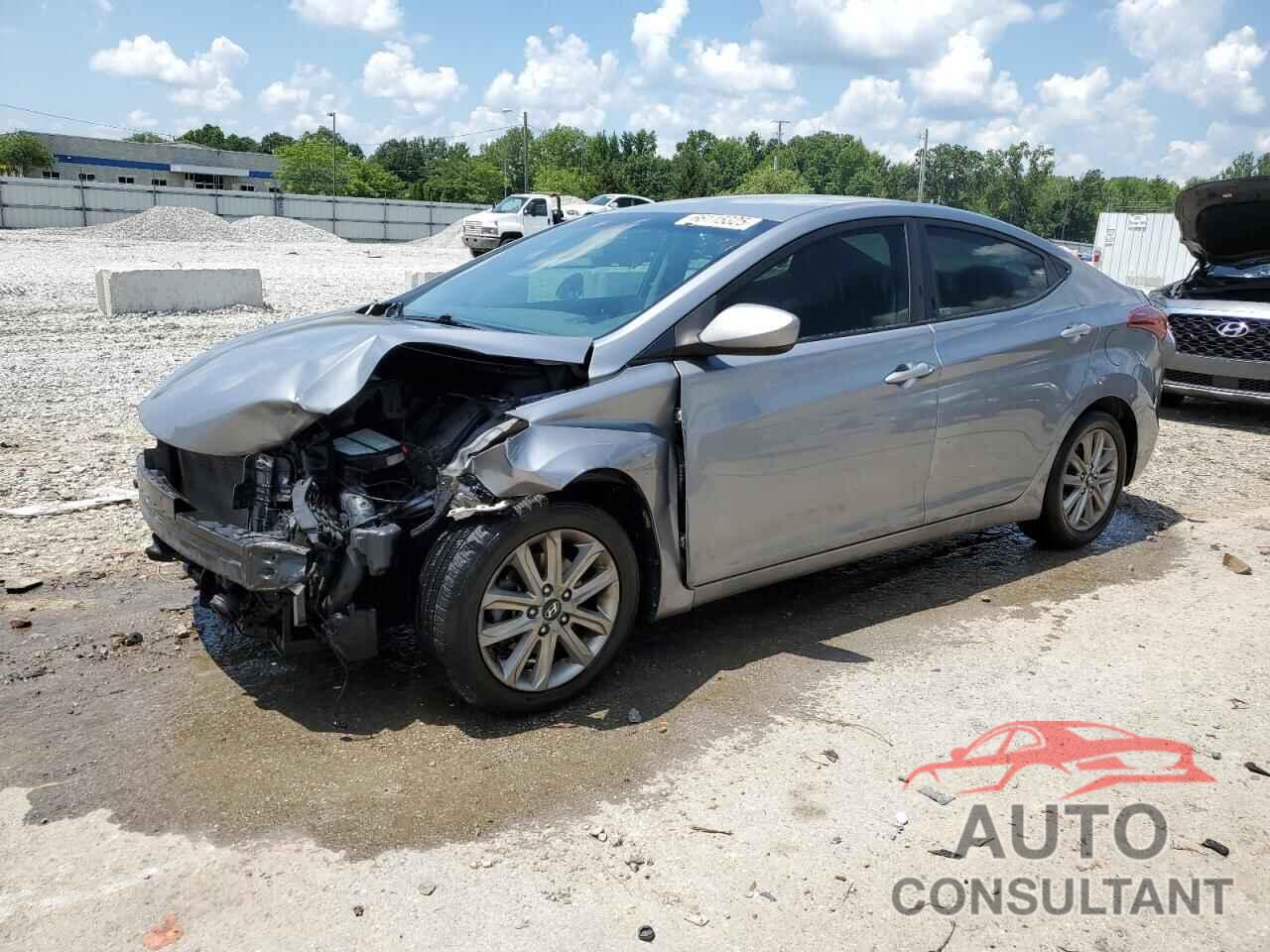 HYUNDAI ELANTRA 2014 - KMHDH4AEXEU028279