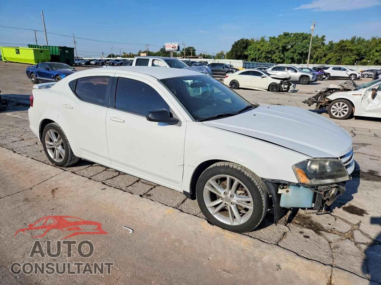 DODGE AVENGER 2013 - 1C3CDZAG0DN769323