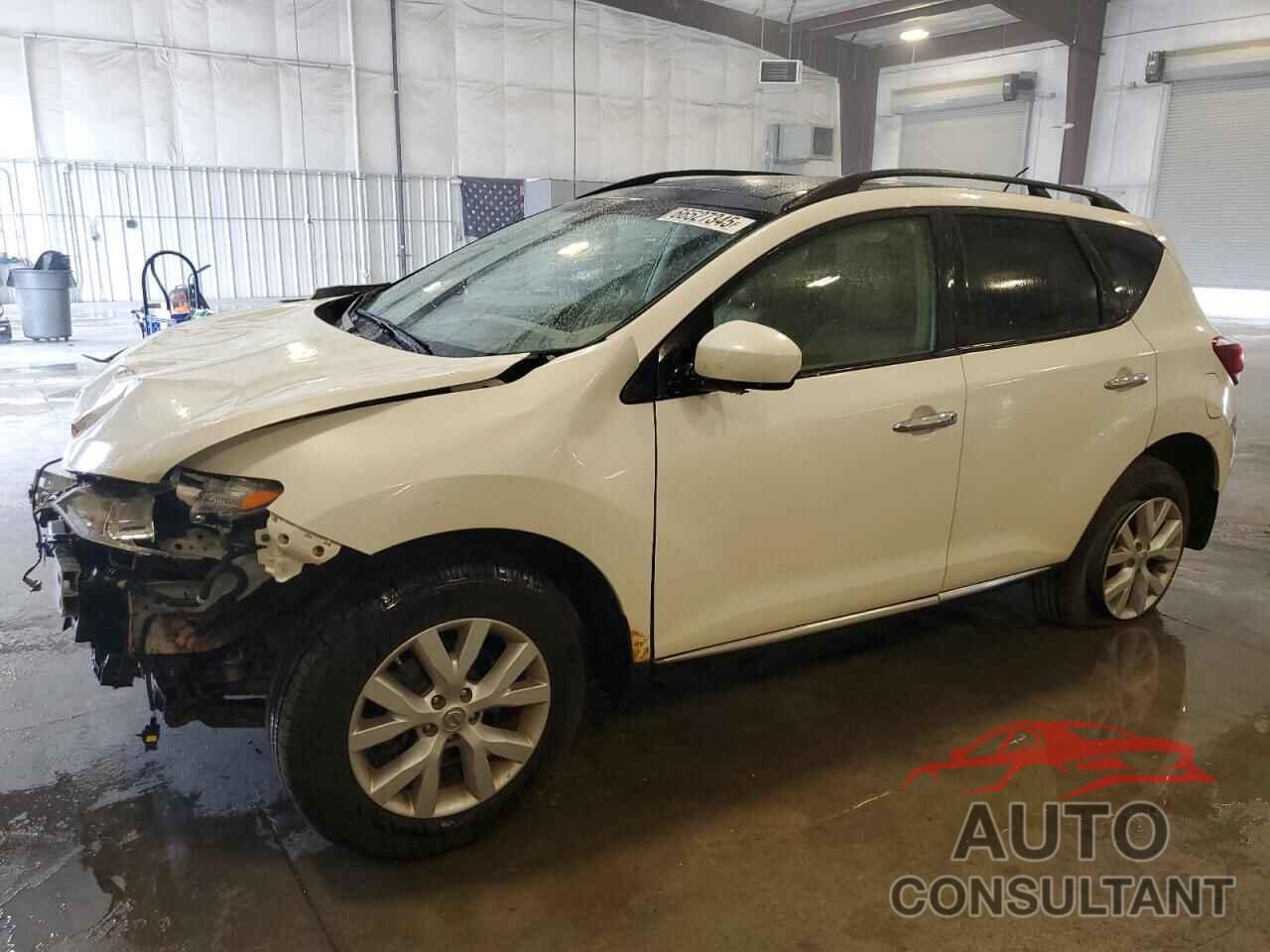 NISSAN MURANO 2012 - JN8AZ1MW4CW237563