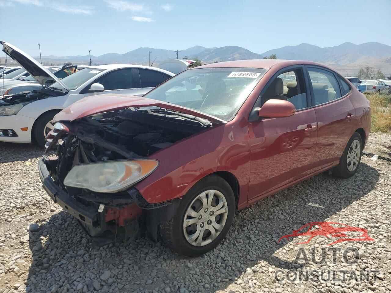 HYUNDAI ELANTRA 2010 - KMHDU4AD3AU900606