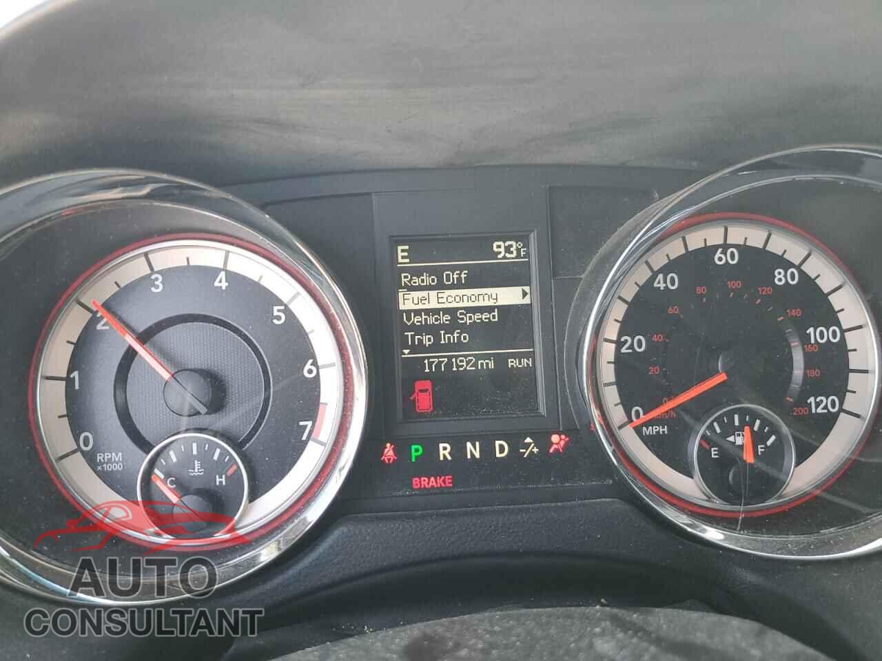 DODGE CARAVAN 2016 - 2C4RDGEG3GR345596