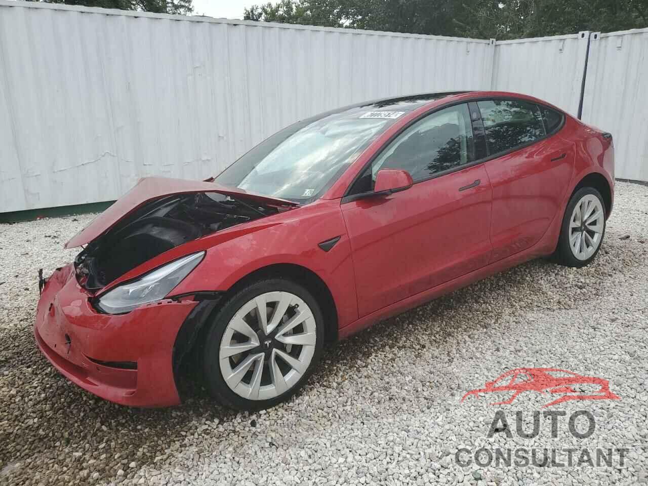 TESLA MODEL 3 2022 - 5YJ3E1EA1NF287914