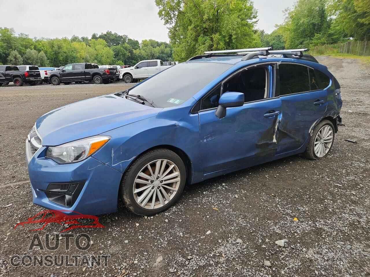SUBARU IMPREZA 2016 - JF1GPAB69G8225732