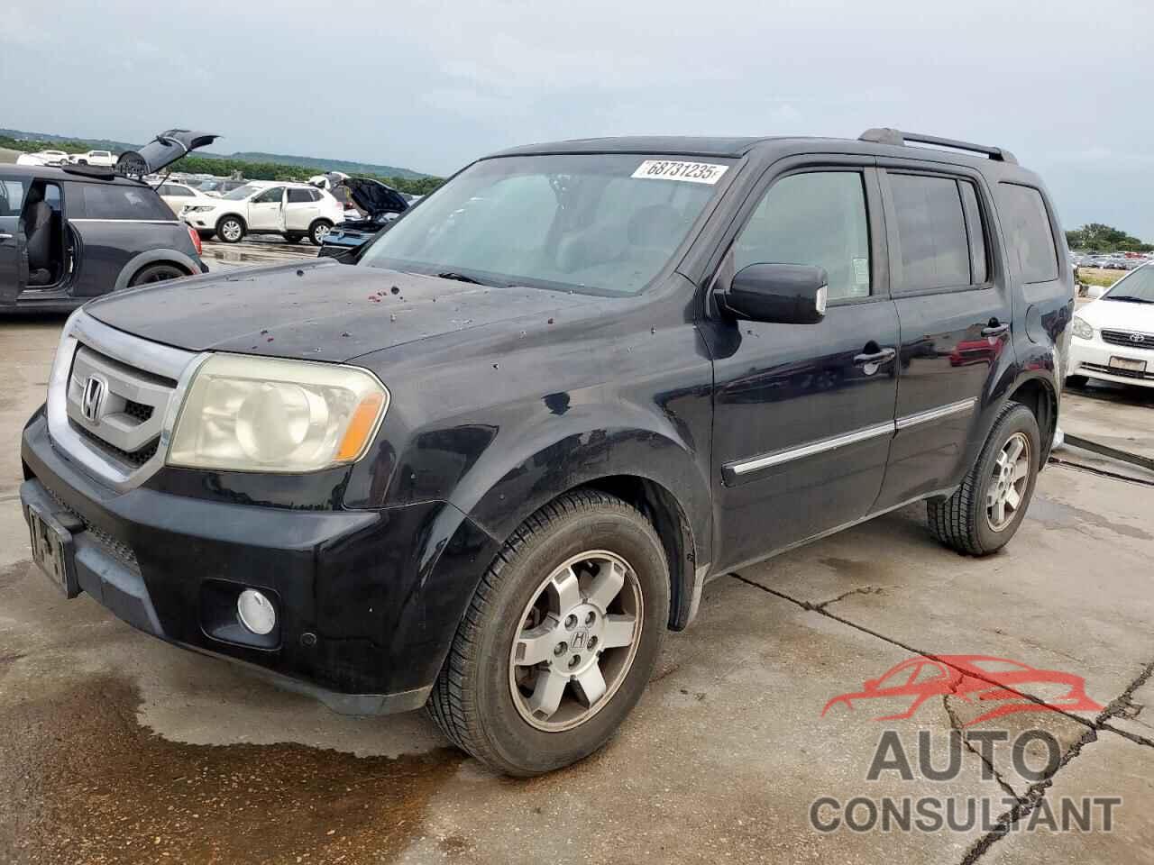 HONDA PILOT 2010 - 5FNYF4H98AB014372