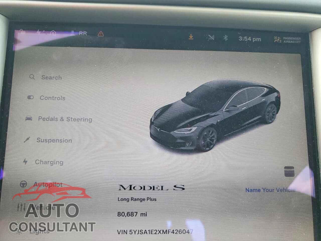 TESLA MODEL S 2021 - 5YJSA1E2XMF426047