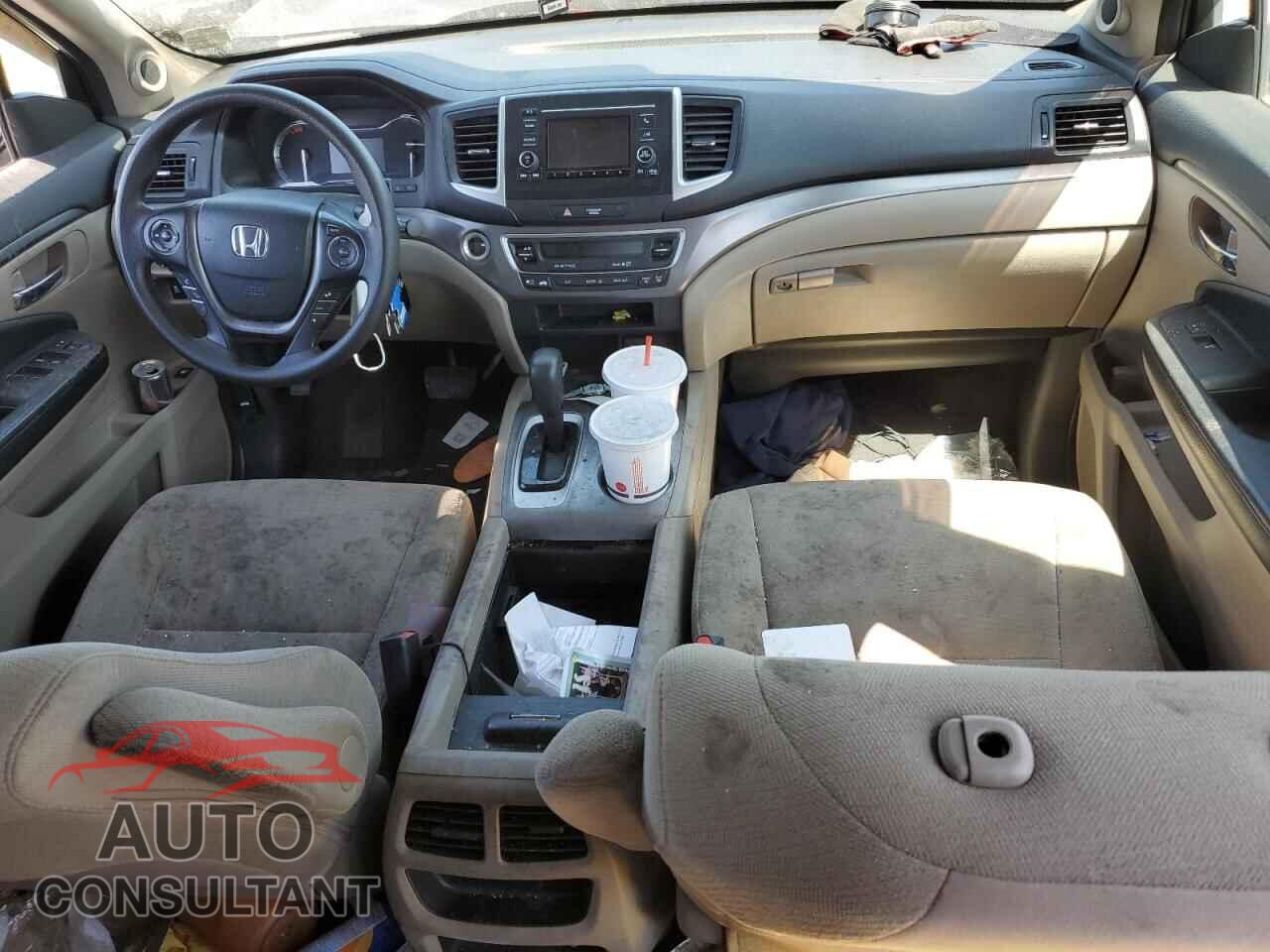 HONDA PILOT 2016 - 5FNYF6H17GB020081
