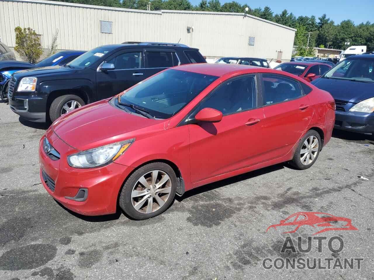 HYUNDAI ACCENT 2013 - KMHCU4AE5DU448215