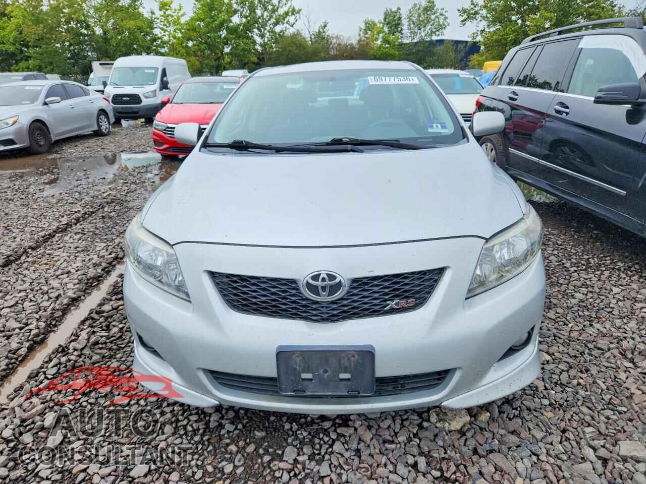 TOYOTA COROLLA 2009 - 2T1BE40E29C026454