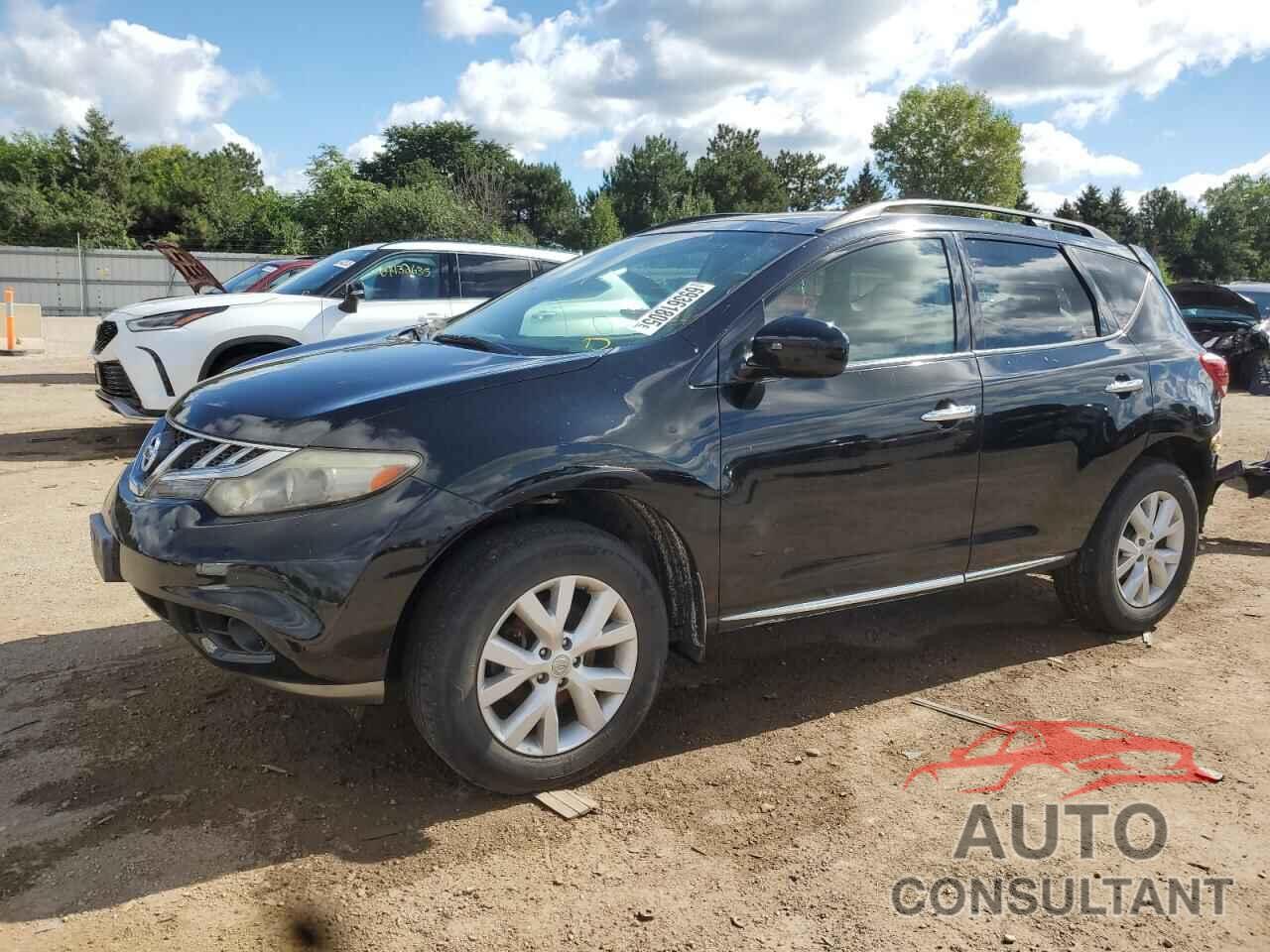 NISSAN MURANO 2012 - JN8AZ1MWXCW214353