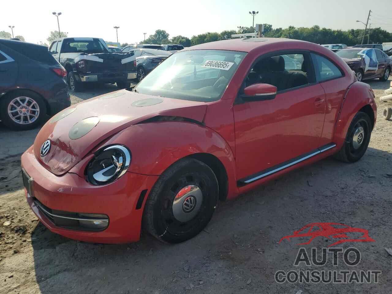VOLKSWAGEN BEETLE 2012 - 3VWVA7AT2CM624952