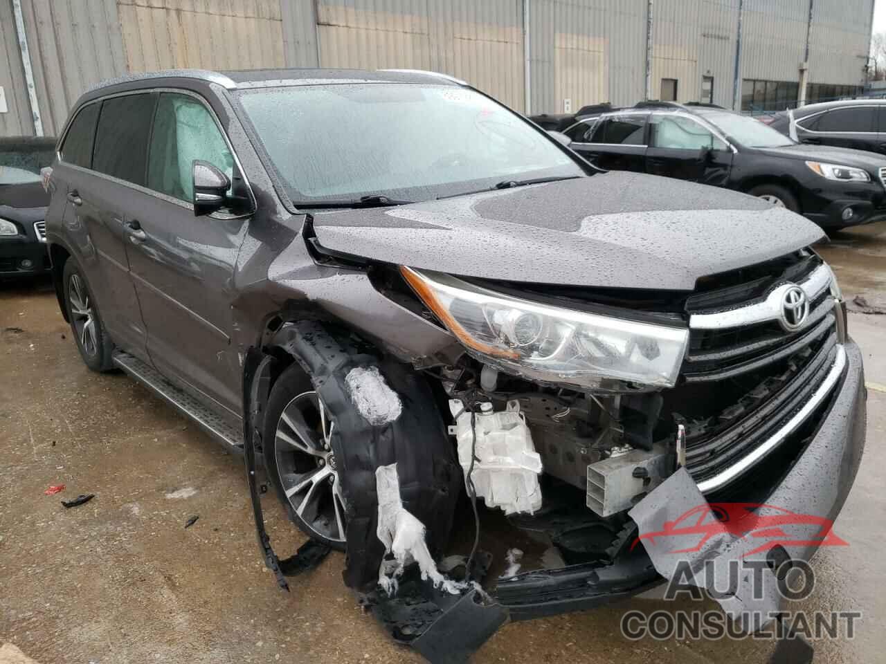 TOYOTA HIGHLANDER 2016 - 5TDJKRFH6GS254853