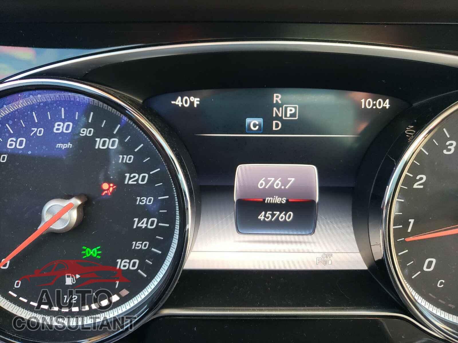 MERCEDES-BENZ E CLASS 2018 - WDD1K6FB0JF037564