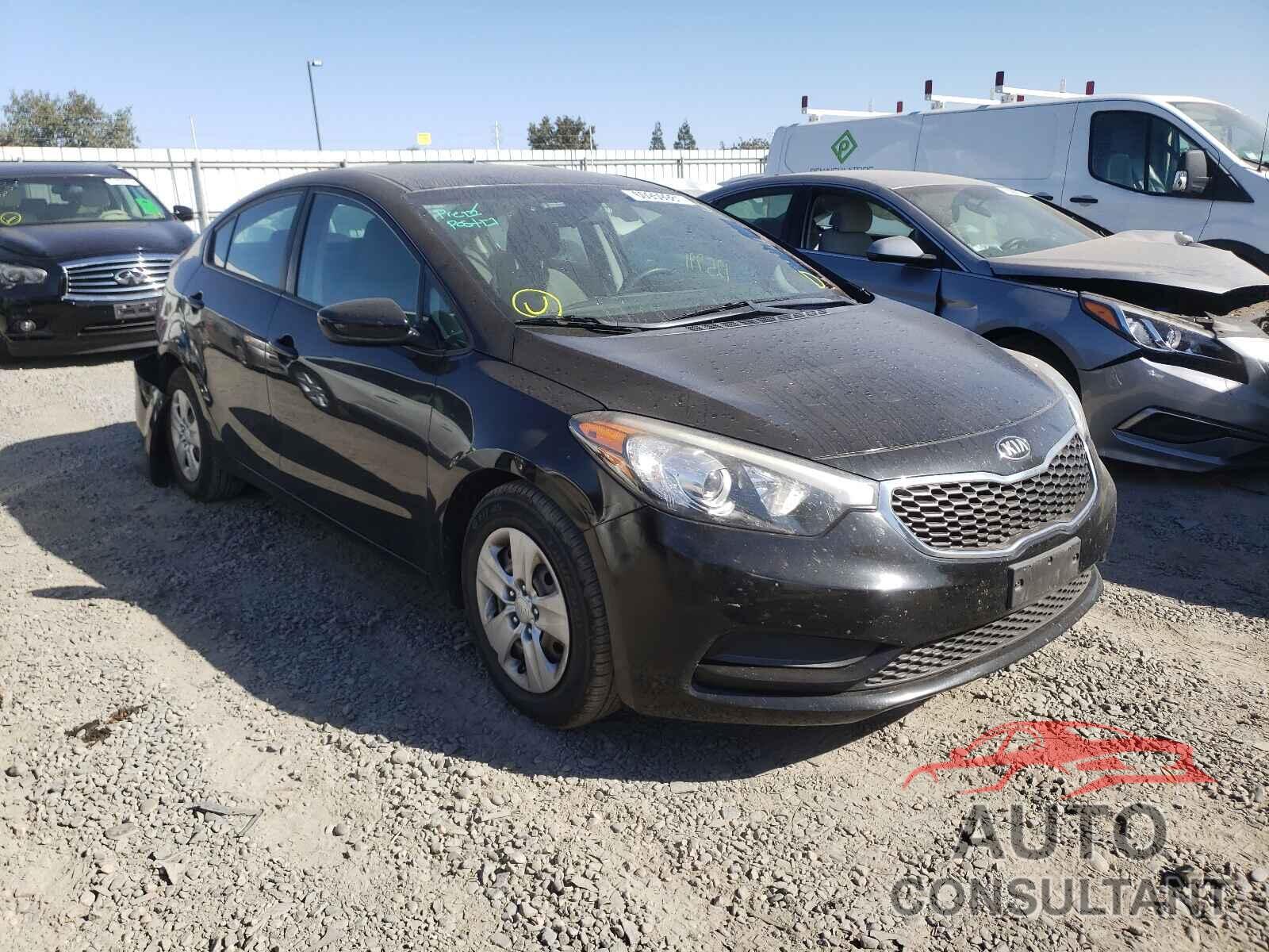 KIA FORTE 2016 - KNAFK4A68G5461066