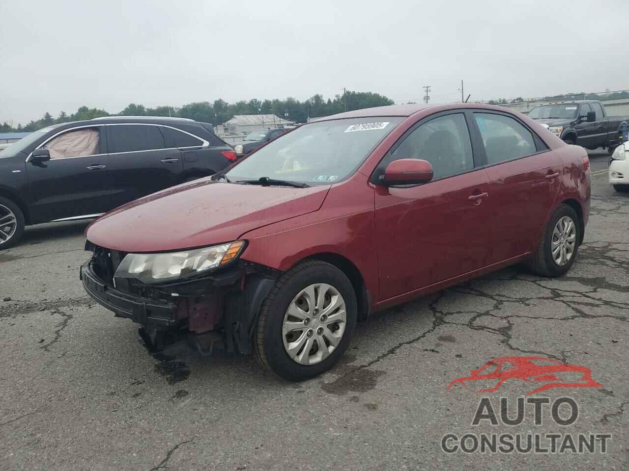 KIA FORTE 2012 - KNAFU4A24C5581190