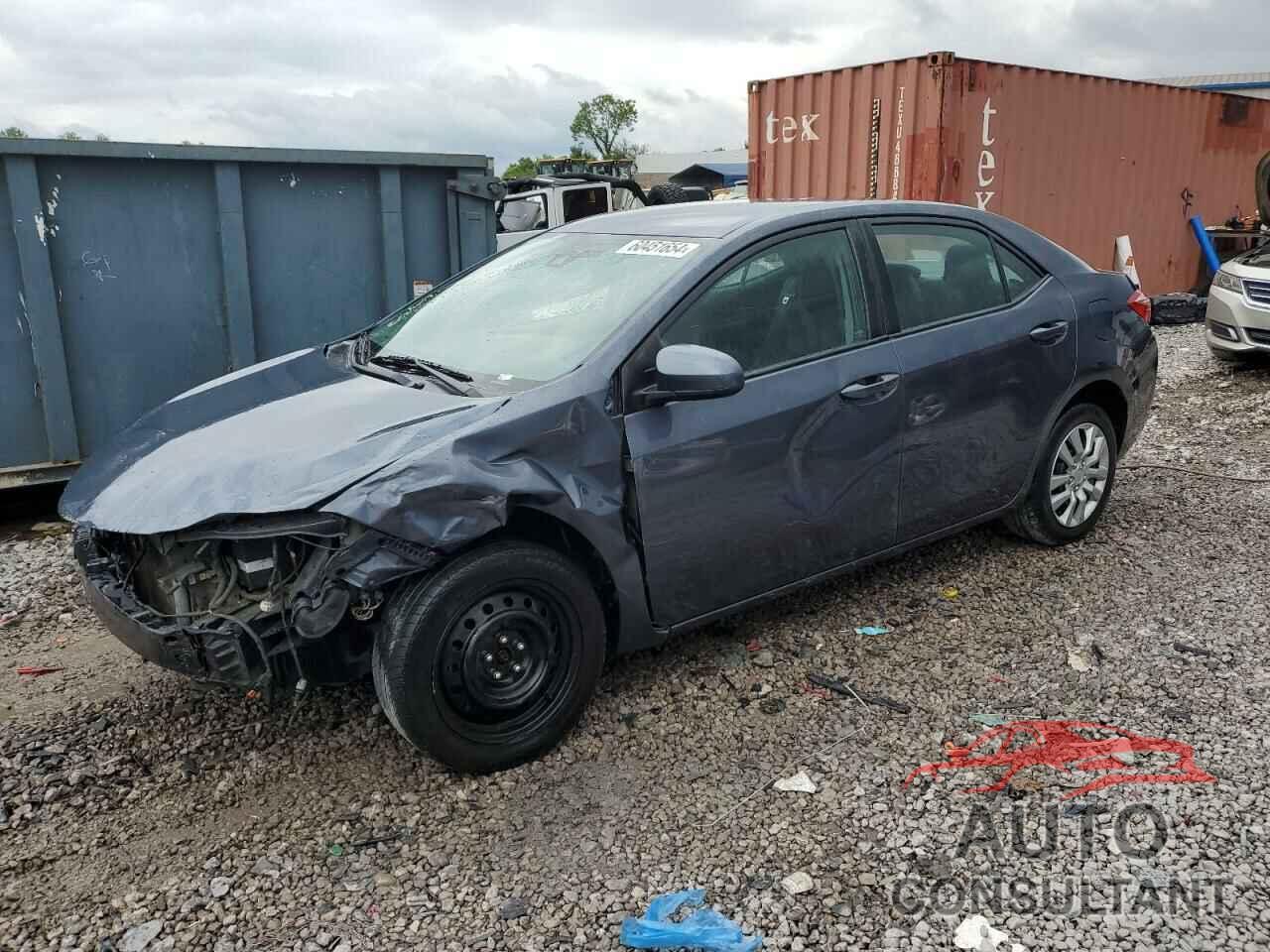 TOYOTA COROLLA 2017 - 2T1BURHE6HC830551